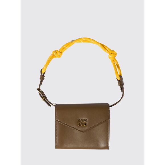 Miu Miu Wallet Woman Brown